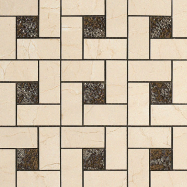 Pinwheel Deco Mosaic 12.6×12.6