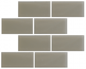 Crystal 3 x 6 Subway Tiles Tluna