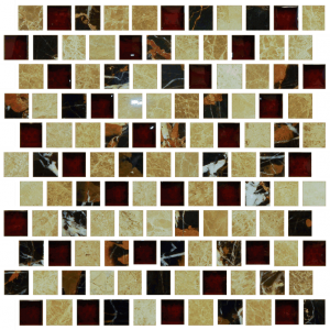 Imagination 1 x 1 Offset Design Cherries Jubilee