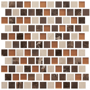 Imagination 1 x 1 Offset Design Copper Sunshine