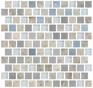 Imagination 1 x 1 Offset Design Silver Lining