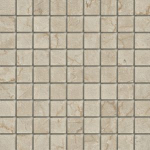 Marmi Botticino 1.5 X 1.5 Mosaic 12 X 12 Sheet