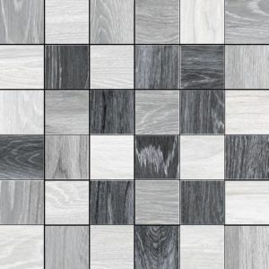 Reserve 2 X 2 Mosaic Cold Mix (Talc + Silver + Ash) 12 X 12 Sheet