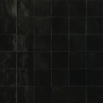 Casablanca Black 4×4 Field Tile Glossy