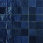 Casablanca Dark Blue 4×4 Field Tile Glossy