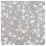 Italy Terrazzo Sacra Grigio 24×24 Honed