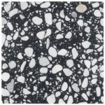 Italy Terrazzo Sacra Nero 24×24 Honed