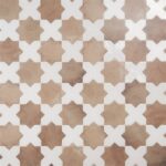 Malta Star Cotto 6 Matte and Cross White 6 Polished