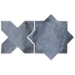 Malta Star Denim Blue 6 Matte and Cross Denim Blue 6 Matte