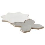 Malta Star White 6 Matte and Cross Dove Gray 6 Matte