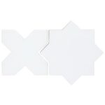 Malta Star White 6 Polished and Cross White 6 Polished