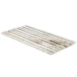 Carver Barcode Alaska White 12X24 Dimensional Polished