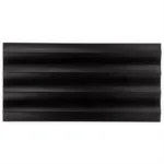 Carver Fluted Black Jade 12X24 Dimensional Honed