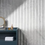 Carver Fluted Carrara 12X24 Dimensional Honed
