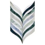Jasmine Peach Lilac Polished Marble Mosaic Polished Marble