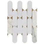 Alanis Calacatta Brass