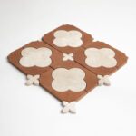 Diana Royal, Rustic Terracotta Honed Cottage Marble Mosaic