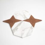 Calacatta Gold Royal, Rustic Terracotta Honed Ottaglio Marble Mosaic