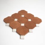 Diana Royal, Rustic Terracotta Honed Ottapunto Marble Mosaic