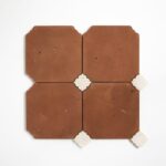 Diana Royal, Rustic Terracotta Honed Fioretta Marble Mosaic