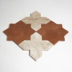 Diana Royal, Rustic Terracotta Honed Crocelle Marble Mosaic