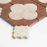 Diana Royal, Rustic Terracotta Honed Quatrodo Marble Mosaic