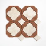 Diana Royal, Rustic Terracotta Honed Quatrodo Marble Mosaic
