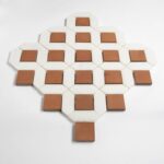Calacatta Bella, Cotto Rio Honed Louna Marble Mosaic