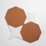 Calacatta Gold, Cotto Rio Honed Ottaglio Marble Mosaic