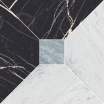 Nero/Bianco/Blue Mosaic